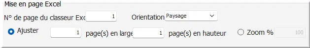 Définition du numéro de feuille